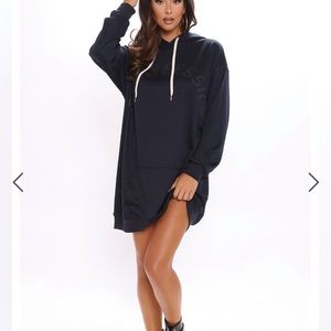 Hoodie Dress. Tall! Fall!
